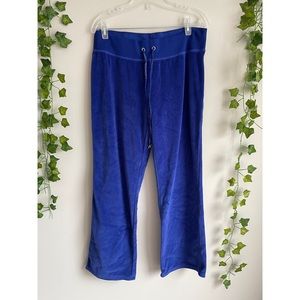 ❗️FINAL SALE! Early 2000s Victoria’s Secret Blue Velour Track Pants
